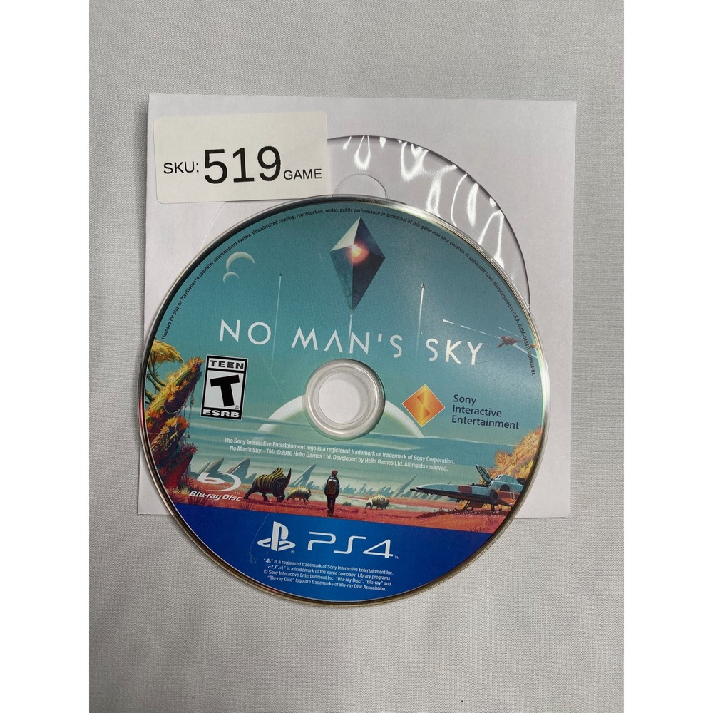 No Mans Sky Sony PlayStation 4 PS4 Disc Only